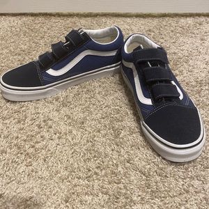 Vans Navy blue Velcro sneakers